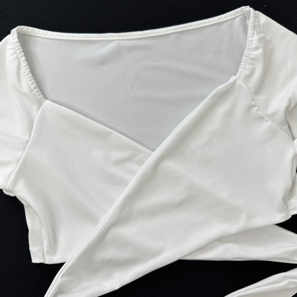 Summer Women's Sexy V Neck T-Shirt High Waisted Push Up Crop Top Stretchy Blend Daily Club Outfit Beach Elegant Curvy Fit Tee