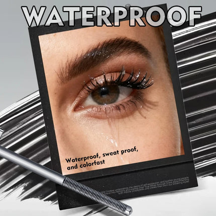 Life Girls 0.05MM Steel Pipe gravity Mascara Waterproof Long-lasting Thick Eyelash Primer Easy to Use Suitable for Beginners