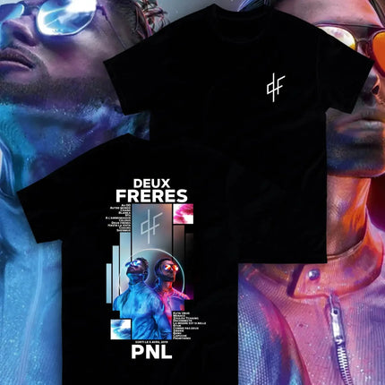Le Monde Chico T Shirt PNL Album French Rapper Graphic Print T-shirt Men Women Hip Hop Fashion Short Sleeve Tee Shirt Streetwear