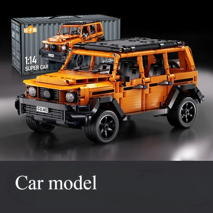 Technical racing car model building block Technology 1:14 DIY Supercar building block puzzle toys Children and Adults DIY gifts