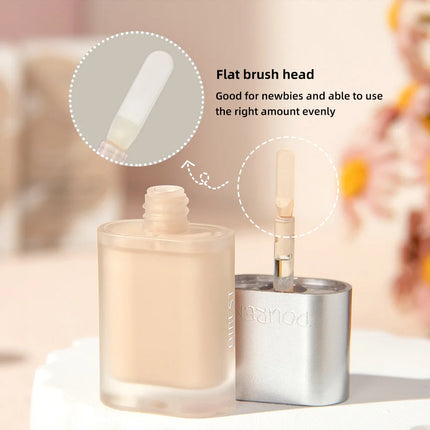 QIBEST Makeup Concealer Hydrating Lightweight Waterproof Permanent Dark Circles and Acne Mark Covering and BrighTening Concealer