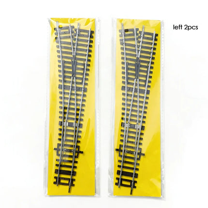 Ho Scale 1/87 Model Train Track Nickel-chromium Material Electrical Powered Simulated Track Model Straight Curved Turnout Rails