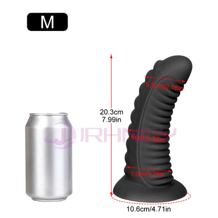 6-10cm Huge Anal Plug Soft Liquid Silicone Big Butt Plug Sex Toys for Women Anal Dildos G-Spot Prostate Massage Fisting Buttplug