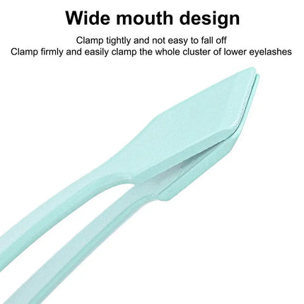 Precise Professional Makeup Tool Lash Applicator Tool Eyelash Cluster Non Slip  Applicator Tweezers for Travel Salon Separating