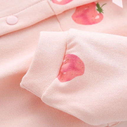 Full Moon Princess Outfit Autumn Thin Style Baby Girl Romper Infant Jumpsuit 0-1 Year Old Newborn Stylish Pure Cotton Crawling Suit