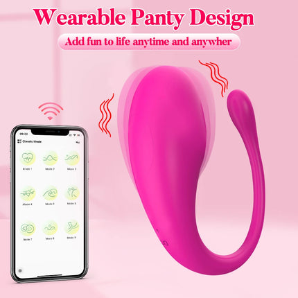 Wireless Bluetooth Powerful Vagina Vibrator Clitoris G Spot Vibrating Love Egg APP Long Distance Control Clit Sex Toys for Women