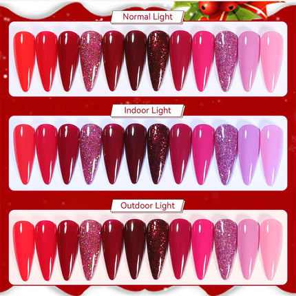 LILYCUTE 7ml Water-Based Nail Polish Pink Gittler Color Long Lasting Quick Drying No Need of Lamp to Cure Nail Supplies For Nail