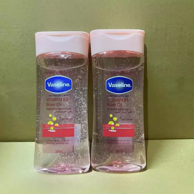 Vaseline Brightening Body Gel-Oil 200ml - Skin Tone Care, Deep Hydration for Dry & Dull Skin, Nourishing Gel-Oil Formula