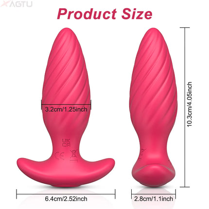 APP Control Mini Butt Plug for Women Beginner Anal Vibrator for Gay Prostate Massager Anal Plug Adult Goods Sex Toy for Couples