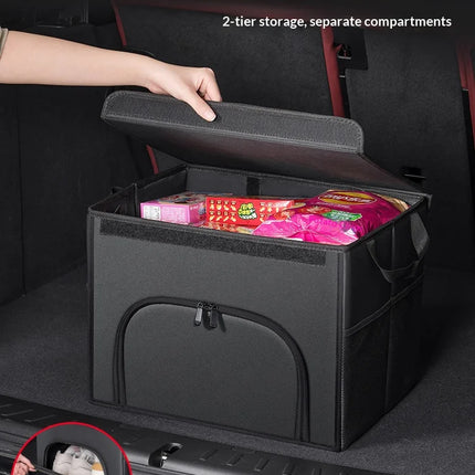 NEW Car trunk large capacity Foldable storage box shoe storage organizing box For Volkswagen Golf Rline Tiguan Polo GTI Passat