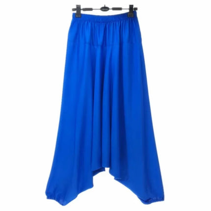 14 colors Plus size men's loose casual cotton cross pants, M-5XL Aladdin Lantern Wide Leg Trousers hip hop dancing Harem Pants