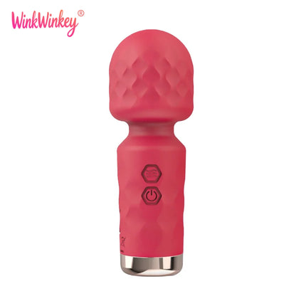 10 Speed Powerful Mini AV Vibrator Magic Wand for Women G Spot Clitoris Stimulator Vaginal Massager USB Recharge Adult Sex Toys