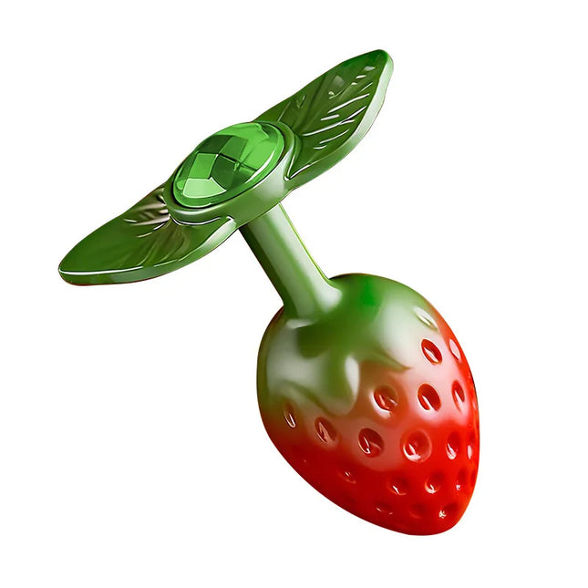 1pcs, Strawberry-shaped metal anal plug, butt plug, dildos, adult women toys, adult men toys, adult pleasure, sexual wellness
