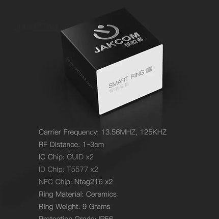 Smart Ring Smart Wearable Device, 125KHZ 13.56MHZ NFC 6 RFID Cards Jakcom R5 Smart Sharing for GPS ID IC IOS Android WP Phones