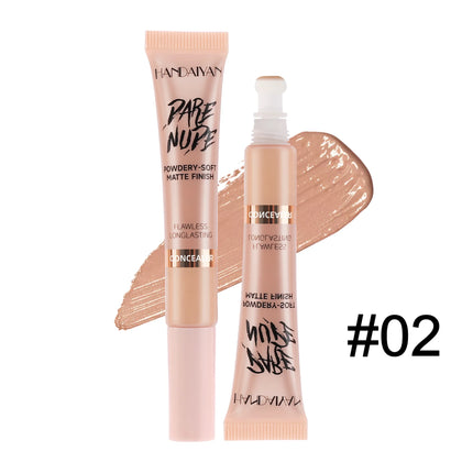 Handaiyan Hose Concealer with Sponge Brush HeadConcealer Liquid ConcealerCover up blemishes on face