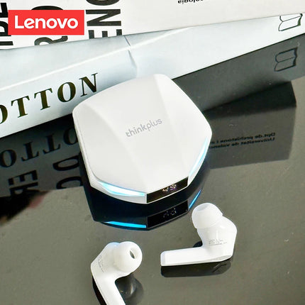 Choice Lenovo XT53 Upgrade Bluetooth 5.4 Earphone Low Latency Wireless Gaming Earbuds LED Display Waterproof Headphones with Mic