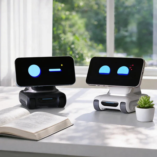 looi Mobile Assistant Smart Desktop Robot 2-Piece Interactive Set – Suitable for Children and Adults – AI Toy