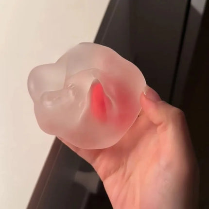 Squishy Strawberry Stress Ball  Soft Fidget Sensory Toy for ADHD Autism Slow Rebound Squeeze Toy for Adults Kids Christmas Gift