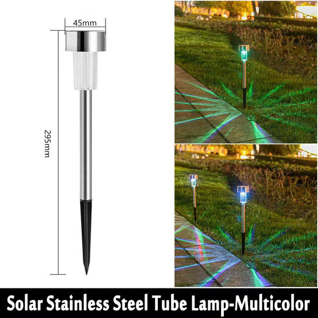 NEW 10Pack Solar Outdoor Lights Garden Lantern Solar Powered Lamp Waterproof Landscape Lighting Pathway Yard Lawn Decoration