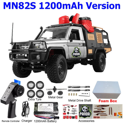MN82 MN82PRO MN82S MN82T RC Car 1/12 4WD 2.4G Remote Control Car Climbing Off-road RC Crawler LED Light Truck RC Toys As Gift