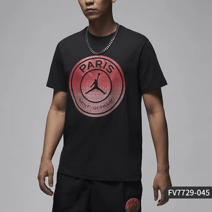 Nike genuine JORDAN Paris Saint Germain men's short sleeved T-shirt FV7729-045