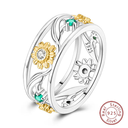 Fashion Original Luminous Firefly Rings 100% 925 Silver Eternal Heart-Shaped Zircon Rings Fine Wedding Engagement Jewelry Gifts