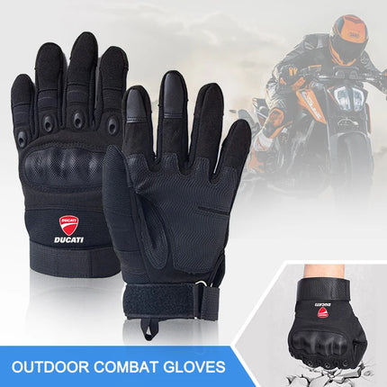 For Ducati Panigale V4 V2 Diavel Monster 696 Breathable Protective Motorcycle Racing Gloves Motorcross Motorbike Cycling Gloves