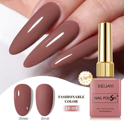 Colored Square Bottle Nail Varnish Gel 60 Colors Gloss Matte Ice-clear Nail Polish Fruit Green Nail Art Soak Off UV Gel Lacquer