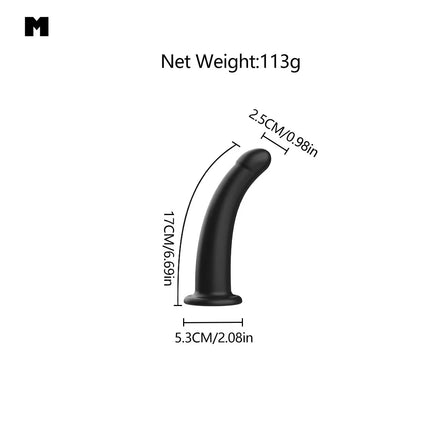 Silicone Anal Plug & Dilator Kit - Unisex Anal Training Set for Men & Women, Adult Erotic Sex Toy