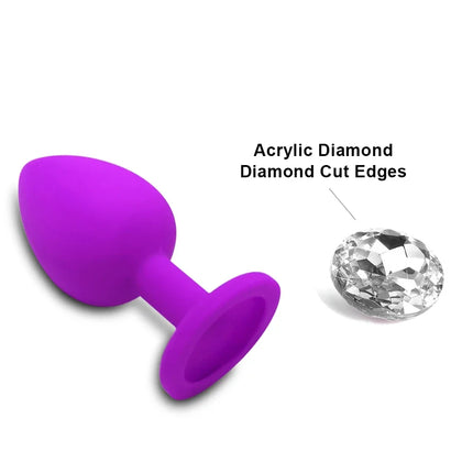 Soft Silicone Anal Butt Plug Unisex Sex Toys Men Prostate Massager Adult Gay Ass Stuffed Anal Trainer Massager for Couples
