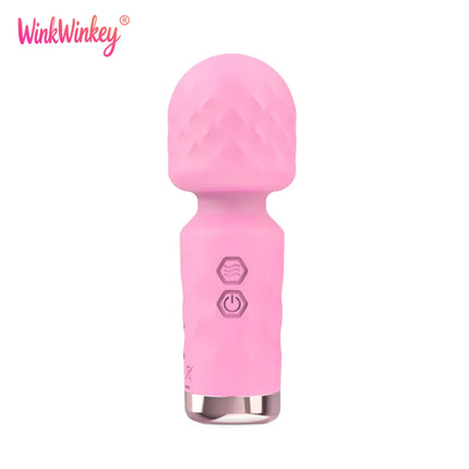 10 Speed Powerful Mini AV Vibrator Magic Wand for Women G Spot Clitoris Stimulator Vaginal Massager USB Recharge Adult Sex Toys