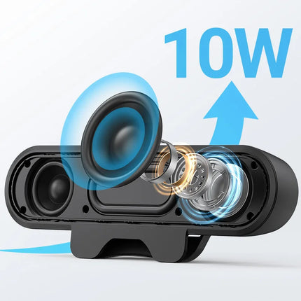 Soundbar Speaker Mini Portable USB Wired Computer TV PC Laptop Desktop Clip Subwoofer Sound Box Music Bocina Coluna Caixa De Som