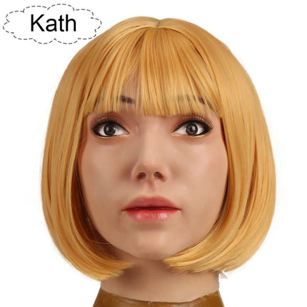 Realistic Female Mask Silicone Crossdresser Costumes Drag Queen Male to Female Crossdressing Realistic Bodysuit Skin