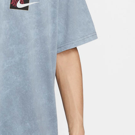 Nike Official 2024 New Men's Loose Casual Printed Sports Short Sleeve FZ8094-065