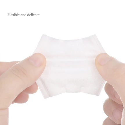 50/100/220Pcs High Quality Disposable Cotton Pad Cosmetic Makeup Remover Cotton Pads Face Cleaning Dissolves And Removes Makeup