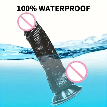 1pc Silicone Jelly Dildo For Female MasturbationSilicone Female Sex Toy Anal Plug Dildo Vaginal Stimulation Dildo Adult Couple F