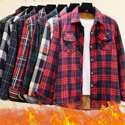 Thickened Fleece Winter Shirt Jacket for Women Casual Style Plus Size Slimming Design Versatile Autumn Winter Collection