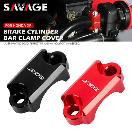 Brake Master Cylinder Clamp Cover For HONDA XR 125L 150L 190L 650L 650R 600R 400R XR 400/250/230 Motard Motorcycle Bar Clamping