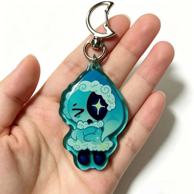 RBL X Cute World Acrylic Dandy Keychain Astro Sprout Cute Cartoon Bag Charm Kawaii Anime Pendant Gift for Game Fans