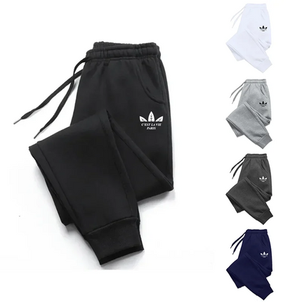 Men's sporty tapered pants, comfortable casual trousers, suitable for daily workouts and leisure wear
