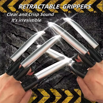 Retractable Wolf Claw Finger Toy - Fun & Safe, Extendable Design,Wolverine Claws Cosplay,Perfect for Role-Play,Costume Parties
