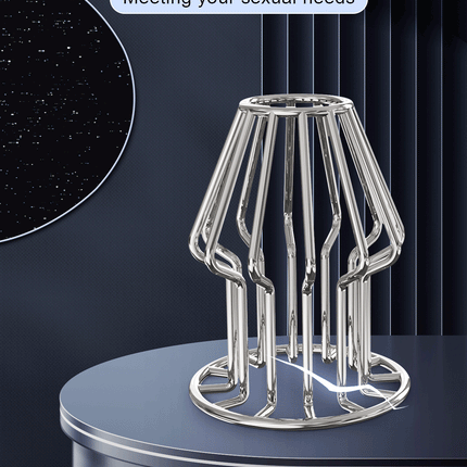 Hollowed-out Metal Anal Plug for Women  3 Sizes Vagina Speculum Anal Expansion Training Masturbator Adult Goods Sex Toys for Men