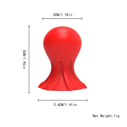 Silicone Nipple Suckers Breast Teaser Set, Soft Suction Cups for Nipple Stimulation, Colorful Silicone Nipple Stimulator Sex Toy