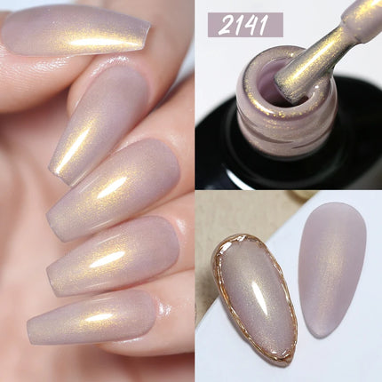 Arte Clavo Pearl Shiny Gel Nail Polish 10 Colors Manicure For Nails Soak Off UV LED Gel Nails Art Semi Permanent Gel Varnish