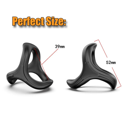 6pcs Silicone Penis Rings Set for Men Erection Enhancement Male Chastity Cock Rings Ejaculation Delay Adult Sex Toys