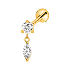 Pin-L-Gold / 20G 0.8x5mm