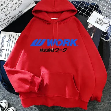2025 Jdm Style Printed Hoodie Unisex Men Women Casual Fashion Hooded Pullover Sweatshirts Long Sleeves Y2k Streetwear Clothing