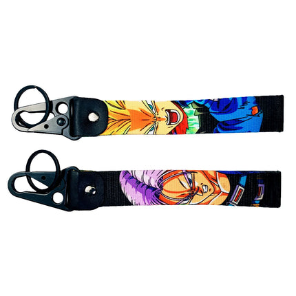 Anime Cool Eagle Beak Keychain Short Lanyard Used In Phone Rope Badge Holder USB Pendant Portable Key Lanyard Accessories  Gifts