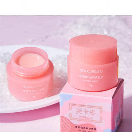 3g South Korea Lip Sleep Mask Night Sleep Maintenance Moisturizing Lips Gloss Bleach Cream Nourishing Lips Care Cherry Lip Balm