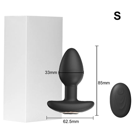 Wireless Remote Control Vibrating Anal Butt Plug Prostate Massager Sex Toys For Women Men Gay Clitoris Stimulator Vibrator